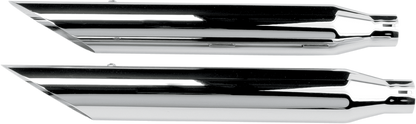 Khrome Werks 3" HP-Plus Chrome Slip on Mufflers for 1991-05 Harley Dyna FXD FXDC