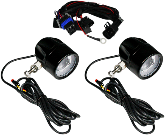Custom Dynamics ProBEAM LED Halo Fog Light Kit 2014-2023 Indian Chieftain