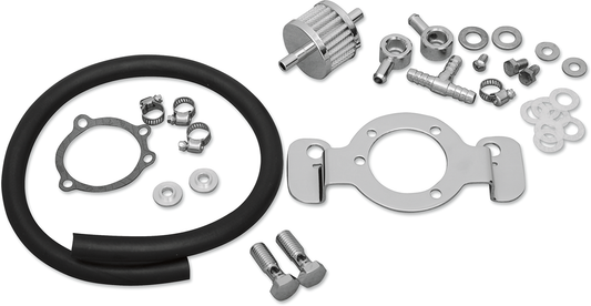 Drag Specialties Crankcase Breather Kit 2007-2022 Harley Sportster Roadster XLN