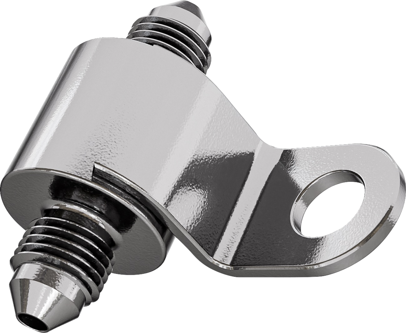 Goodridge Rear Brake Junction Switch Holder Bracket for 2000-2004 Harley Softail