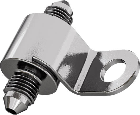 Goodridge Rear Brake Junction Switch Holder Bracket for 2000-2004 Harley Softail