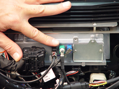 J&M Passive Flex Power Hide Away Antenna for 1989-2013 Harley Touring Models