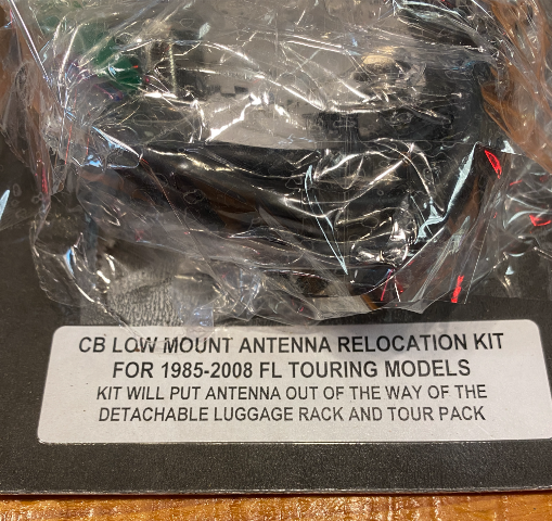 Pingel Low Mount Antenna Relocation Kit for 1989-2008 Harley Touring FLHTCU