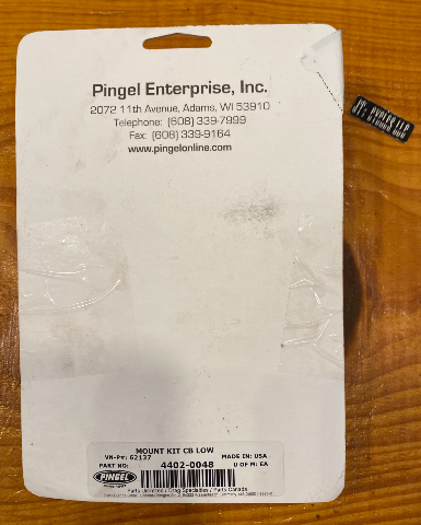 Pingel Low Mount Antenna Relocation Kit for 1989-2008 Harley Touring FLHTCU