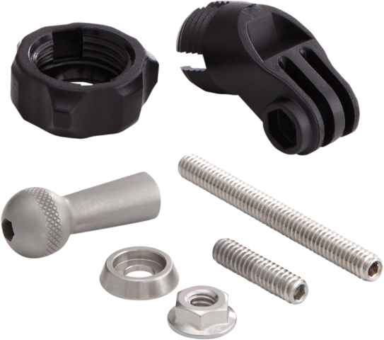 Ciro Black Motorcycle Go Pro Camera Mount fits Harley Davidson