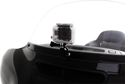 Ciro Black Motorcycle Go Pro Camera Mount fits Harley Davidson