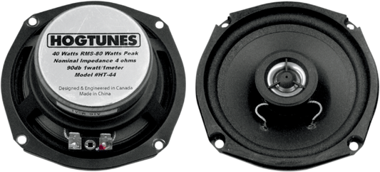 Hogtunes 4.25" Front Replacement Speakers fits 1985-1996 Harley Touring Dressers