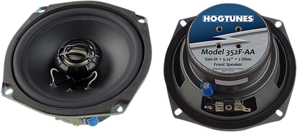 Hogtunes 5.25" Front Speakers For High AMP Stereo fits 2006-2013 Harley Touring