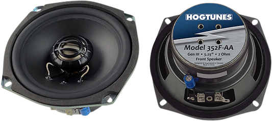 Hogtunes 5.25" Front Speakers For High AMP Stereo fits 2006-2013 Harley Touring