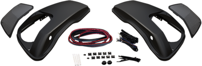 Hogtunes Rear Rushmore Saddlebag Speaker Lid Kit for 2014-2024 Harley Touring
