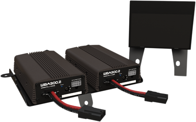 Wild Boar Audio 600 Watt Amp Kit for 14-22 Harley Touring FLHT FLTRX FLHX