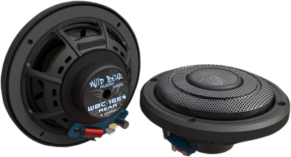 Wild Boar Audio Black 6.5" Rear Speakers for 2014-2022 Harley Road Glide FLTRU