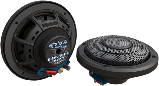 Wild Boar Audio Black 6.5" Rear Speakers for 2014-2022 Harley Road Glide FLTRU