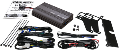 Hogtunes Rev Series 4 Channel Stereo Amplifier 2000-2013 Harley Touring Models