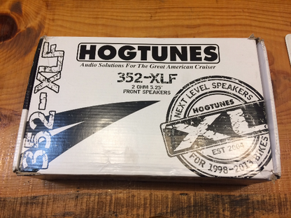 Hogtunes Xl Series 2 Ohm Front Fairing Speakers 1998-2013 Harley Touring Models