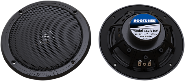 Hogtunes 6.5" Generation 4 Rear 200 Watt Speakers fits 2014-2023 Harley Touring