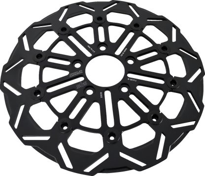 SBS by Kodlin Front 10 Soke Black Floating Brake Rotor for 18-25 Harley Softail