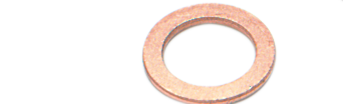 Goodridge Deluxe Professional Single Steel 7/16" Brake Line Crush Washer Harley