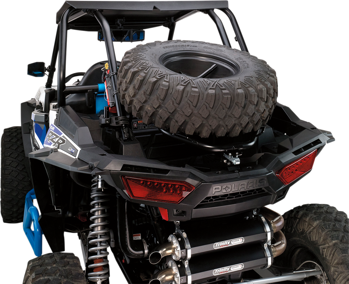 Moose Racing UTV Side by Side Spare Tire Carrier for 2014-2020 Polaris RZR 1000