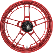 Arlen Ness Flatline Red 21" x 3.5" Front Motorcycle Wheel for Harley Davidson