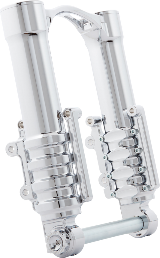 Arlen Ness Chrome Method No Flex Fork Legs for 2024-2025 Harley Davidson Touring