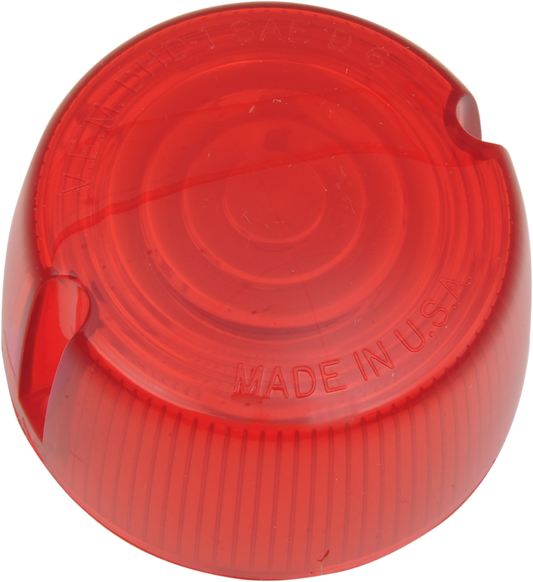 Chris Products Single Red OEM Replacement Turn Signal Lens 1973-1985 Harley