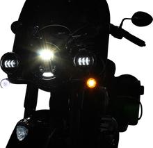Custom Dynamics Chrome Probeam Front LED Turn Signal Kit 2014-2023 Indian Chief