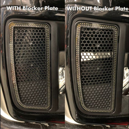 Custom Dynamics lower Fairing Blocker Plates 2014-2019 Harley Touring Models