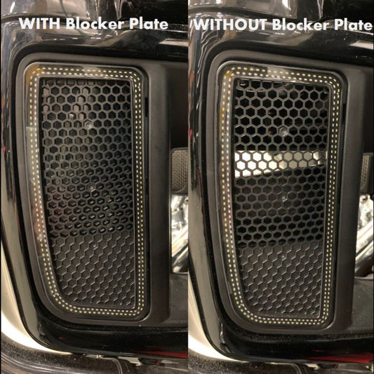 Custom Dynamics lower Fairing Blocker Plates 2014-2019 Harley Touring Models