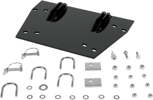 Moose ATV Black Snow Plow Mounting Plate for 2003-2022 Honda TRX650 680 Rincon