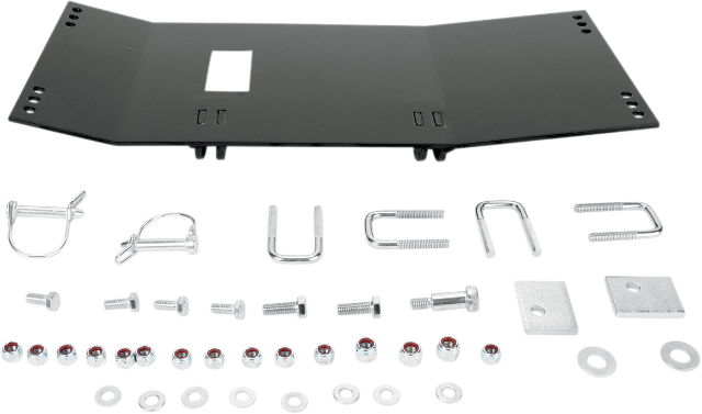Moose Black ATV Snow Plow Mounting Plate 2005-2024 Polaris Sportsman Ace 570 450