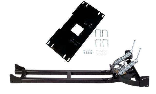 Moose Snow Plow Mount & Push Tube Kit for 00-14 Yamaha Grizzly Kodiak Bruin 400