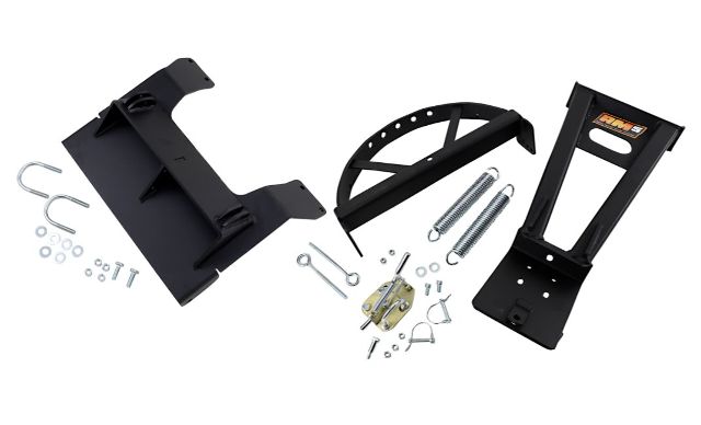 Moose Utility Black RM5 UTV Snow Plow Mounting Kit 2014-2024 Honda Pioneer 700