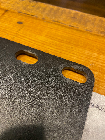 Moose Utility UTV Black Steel Snow Plow Mounting Plate 2020-23 Honda Pioneer 500