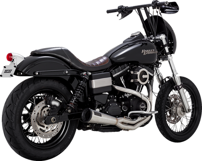 Vance & Hines Upsweep 2-1 Brushed Exhaust System fits 2010-2017 Harley Dyna FXD