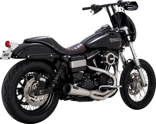 Vance & Hines Upsweep 2-1 Brushed Exhaust System fits 2010-2017 Harley Dyna FXD