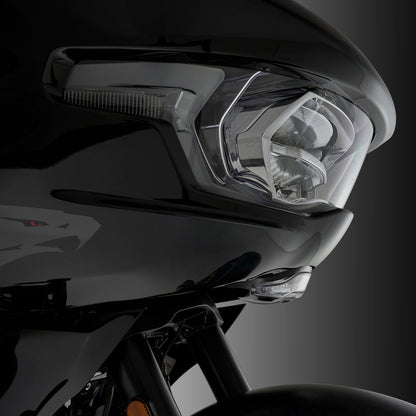 Ciro GOAT-E Black Fairing Turn Signal Light for 2023-2026 Harley Road Glide FLTR