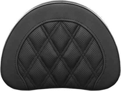 Saddlemen Roadsofa Half-Moon Lattice Stitch Sissy Bar Passenger Backrest Pad
