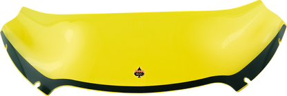 Klock Werks Kolor Flare 6" Yellow Ice Windshield 2015-23 Harley Road Glide FLTR