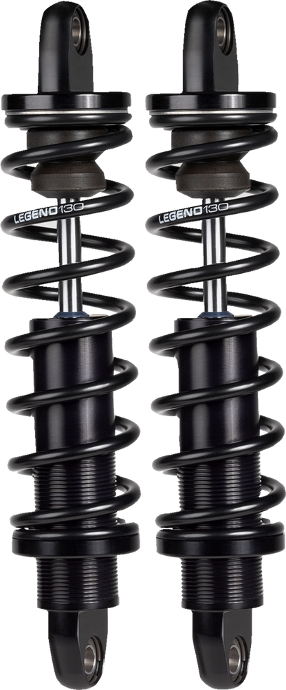 Legend Revo Black 13" Heavy Duty Rear Shocks for 2009-2024 Harley Touring Trike
