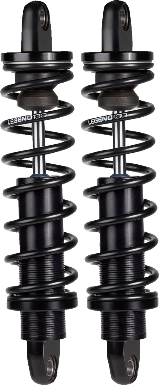 Legend Revo Black 13" Heavy Duty Rear Shocks for 2009-2024 Harley Touring Trike