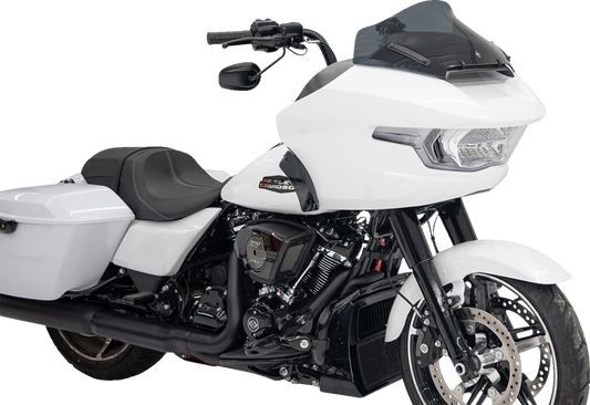 Klock Werks Sport Flare 10" Dark Smoke Windshield for 2023-25 Harley Road Glide