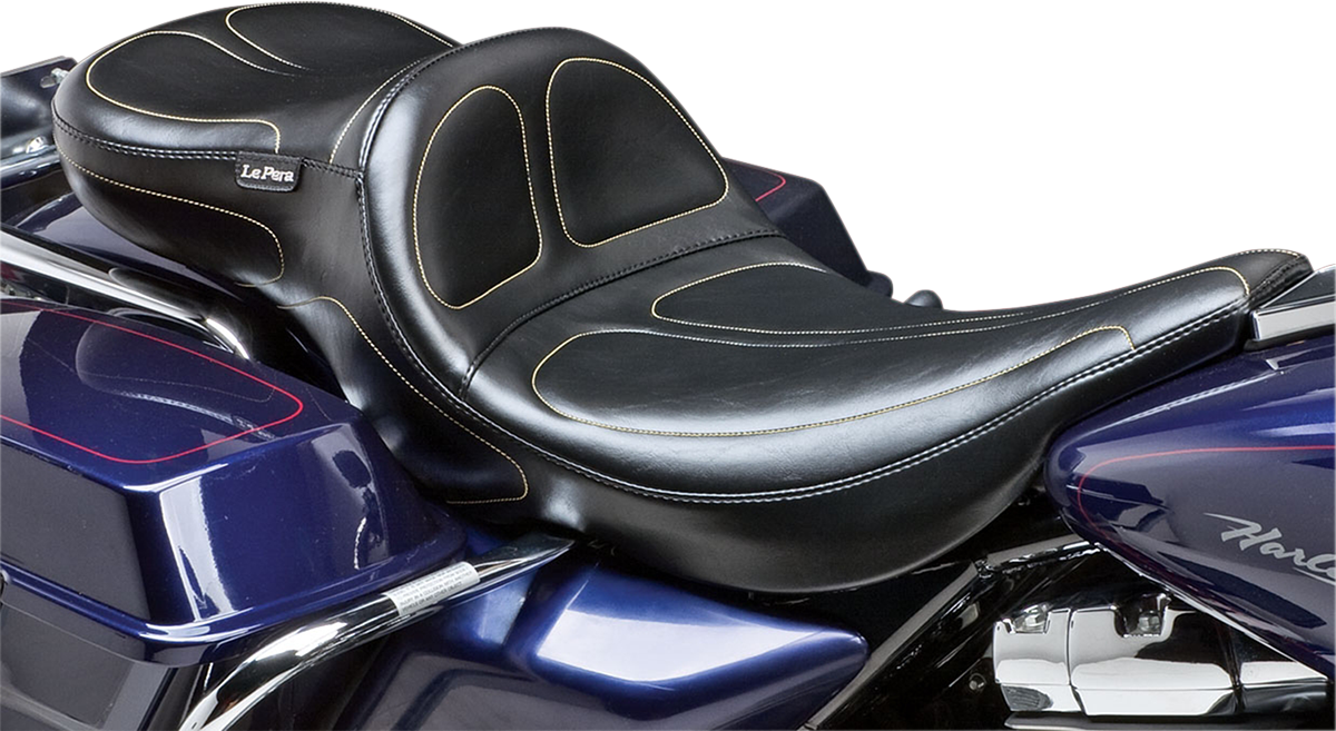 Le Pera Maverick Daddy Long Legs Seat 2002-07 Harley Touring Road Electra Glide
