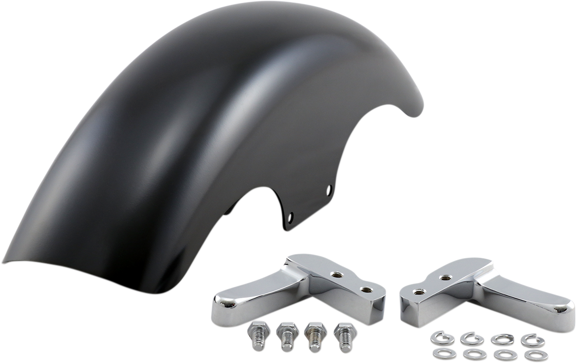 Klock Werks T-Hat Hugger 19" Front Fender 2006-2022 Dyna Softail Street Bob Low