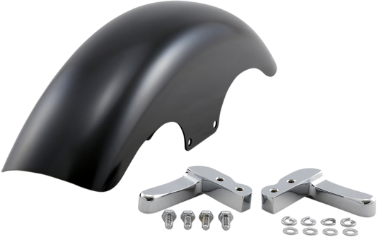 Klock Werks T-Hat Hugger 19" Front Fender 2006-2022 Dyna Softail Street Bob Low