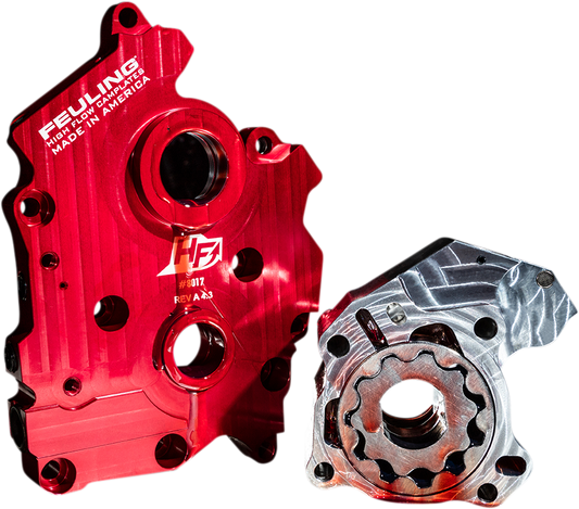 Feuling HP+ 472 Chain Cam Chest Kit 2017-2024 Harley Water Cooled M8 Touring