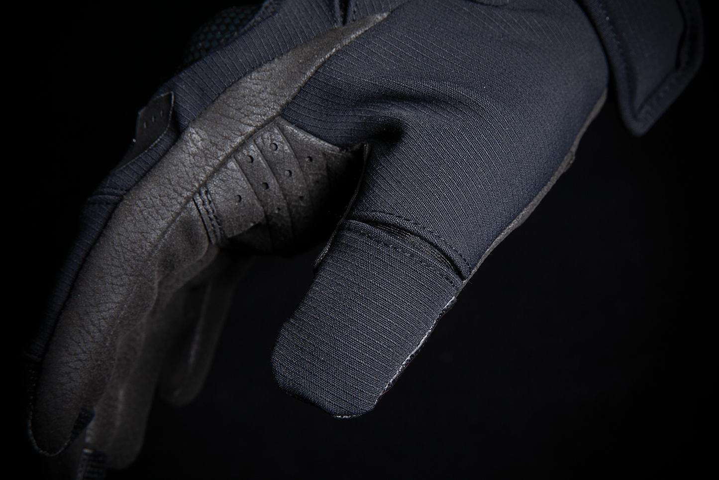 Icon Stormhawk Mens Pair Black Motorcycle Riding Street Racing Gloves