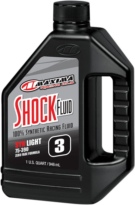Maxima Racing 3W Fully Synthetic ATV Side by Side Off Road Motorcycle Shock Oil