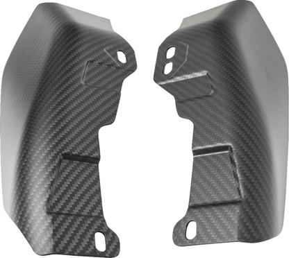 Slyfox Carbon Fiber Air Wind Deflectors 2009-23 Harley Touring Road Street Glide