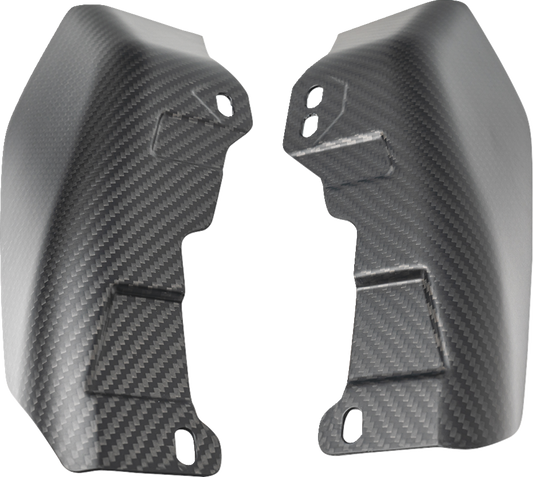 Slyfox Carbon Fiber Air Wind Deflectors 2009-23 Harley Touring Road Street Glide